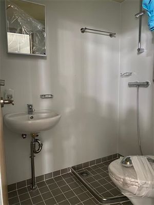 ซื้อ Frp Modular Toilet และอ่างล้างจานพร้อมสุขภัณฑ์และอุปกรณ์ การผลิตออนไลน์